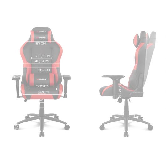 Drift DR250 Silla gaming Negro/Carbono 2 Drift DR250 Silla gaming Negro/Carbono