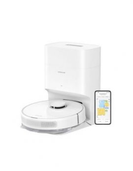 Dreame L10S Pro Ultra Heat Robot Aspirador y Friegasuelos con Base de Autovaciado Blanco