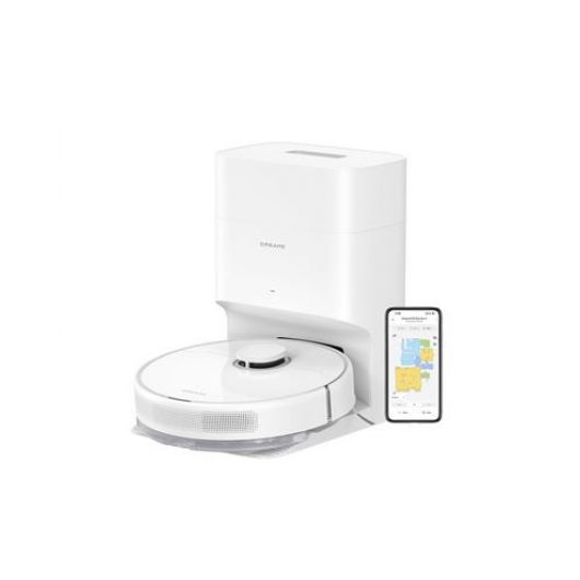 Dreame L10S Pro Ultra Heat Robot Aspirador y Friegasuelos con Base de Autovaciado Blanco