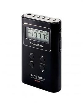 Sangean DT-120 Negro Radio Portátil