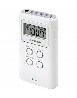 Sangean DT-120 Blanco Radio Portátil
