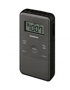 Sangean DT-140 Radio Portátil Negra