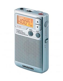 Sangean DT-250 Plata / Radio Portátil