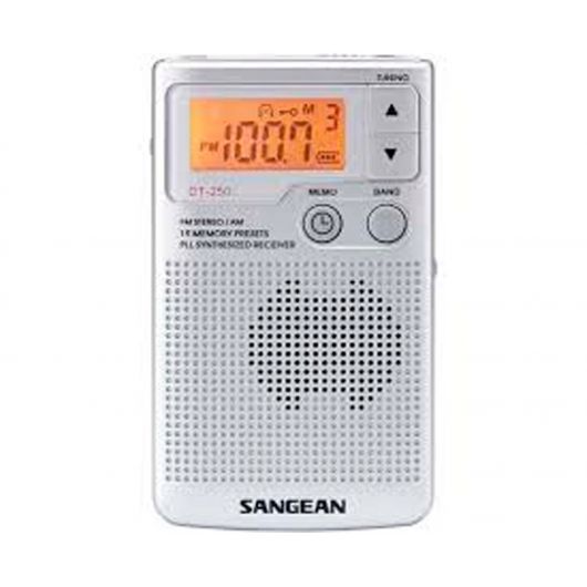 Sangean DT-250 Plata / Radio Portátil 3 Sangean DT-250 Plata / Radio Portátil
