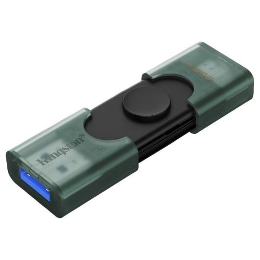 Pendrive 256GB Kingston DataTraveler Duo USB Tipo-C y USB 3 Pendrive 256GB Kingston DataTraveler Duo USB Tipo-C y USB 3.2
