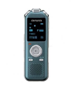 Aiwa DVR-M700 Azul / Grabadora de Voz Digital 16GB