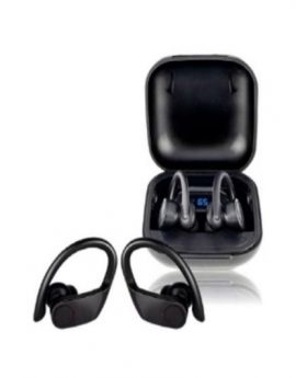 Auriculares Deportivos Bluetooth Daewoo TWS SPORT DW2012 con estuche de carga/ Autonomía 3h/ Negros