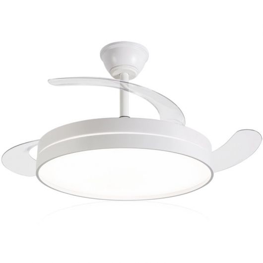 Ventilador de Techo Daewoo con aspas retráctiles DW5008/ 30W/ 3 Aspas/ 6 Velocidades