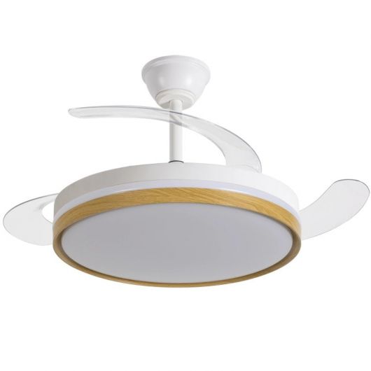 Ventilador de Techo Daewoo con aspas retráctiles DW5010/ 30W/ 3 Aspas/ 6 Velocidades 2 Ventilador de Techo Daewoo con aspas retráctiles DW5010/ 30W/ 3 Aspas/ 6 Velocidades