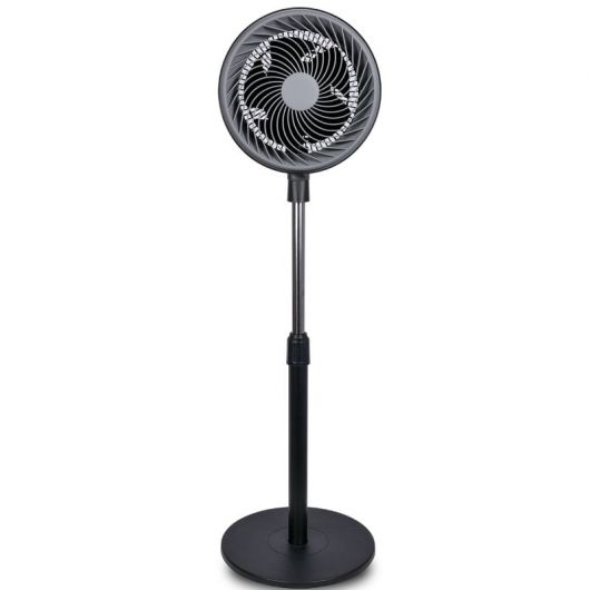 Ventilador de Pie Daewoo DW9003/ 80W/ 5 Aspas 25cm/ 3 Velocidades