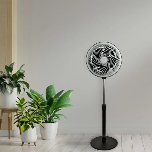 Ventilador de Pie Daewoo DW9004/ 90W/ 5 Aspas 30cm/ 3 Velocidades 4 Ventilador de Pie Daewoo DW9004/ 90W/ 5 Aspas 30cm/ 3 Velocidades