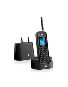 Motorola O201 Teléfono Inalámbrico Negro