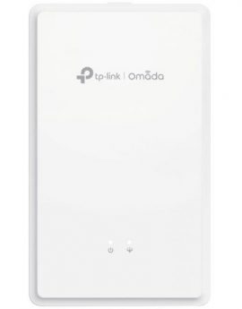 Punto de Acceso Inalámbrico TP-Link Omada EAP615GP-WALL/ WiFi 6/ 1800Mbps/ 2.4GHz 5GHz/ Antenas de 6.5dBi/ WiFi 802.11 a/b/g/n/ac/ax