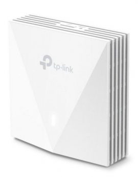 Punto de Acceso Inalámbrico TP-Link Omada EAP650-WALL/ WiFi 6/ PoE+/ 2976Mbps/ 2.4GHz 5GHz/ Antenas de 5dBi/ WiFi 802.11 ax/ac/a/n/b/g