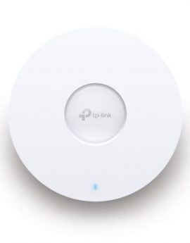 Punto de Acceso Inalámbrico TP-Link Omada EAP670/ WiFi 6/ PoE+/ 5378Mbps/ 2.4GHz 5GHz/ Antenas de 5dBi/ WiFi 802.11 ax/ac/a/n/b/g