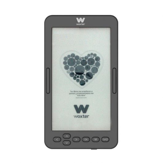 Libro electrónico Ebook Woxter Scriba 195 S/ 4.7'/ tinta electrónica/ Negro