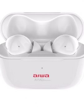 Auriculares Bluetooth Aiwa EBTW-888ANC con estuche de carga/ Autonomía 4h/ Blancos