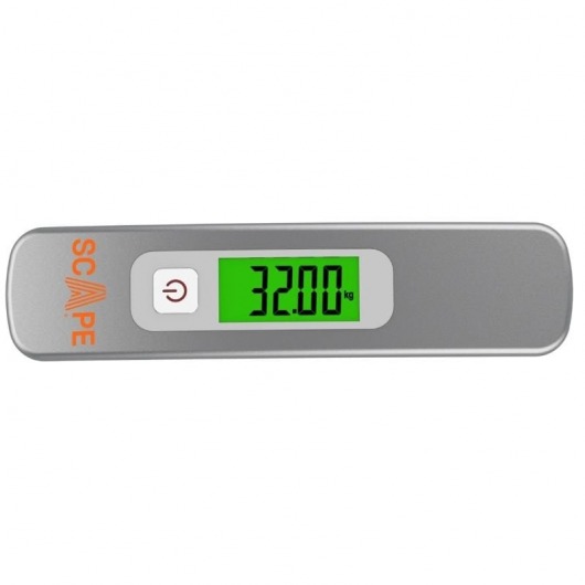 Báscula para Maletas Scape Travel EC002/ Plata 2 Báscula para Maletas Scape Travel EC002/ Plata