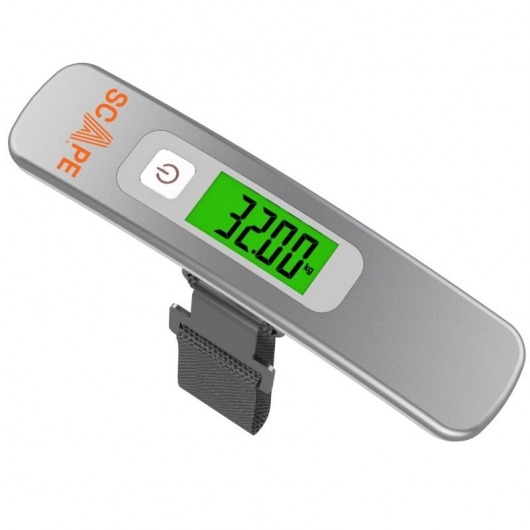 Báscula para Maletas Scape Travel EC002/ Plata 3 Báscula para Maletas Scape Travel EC002/ Plata