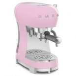 Smeg ECF02PKEU Cafetera Espresso Manual 1.1L 15bar con vaporizador Rosa Pastel