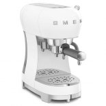 Smeg ECF02WHEU Cafetera Espresso Manual 1.1L 15bar con vaporizador Blanco