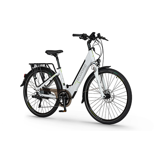 Ecobike X-Cross White 17.5Ah Bicicleta Eléctrica de Trekking