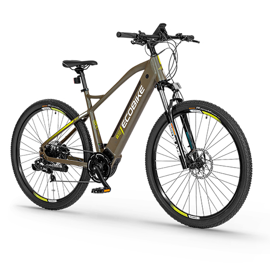 Ecobike SX300 Green 14Ah Bicicleta Eléctrica de Montaña 2 Ecobike SX300 Green 14Ah Bicicleta Eléctrica de Montaña