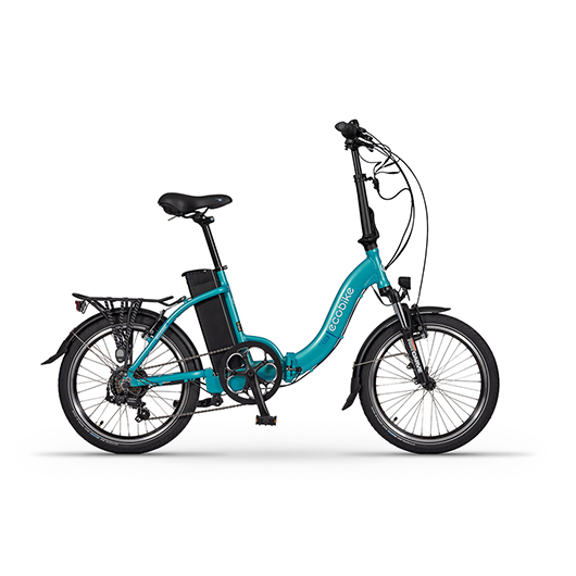 Ecobike Even Ocean Blue 11.6Ah Bicicleta Eléctrica Plegable de Ciudad