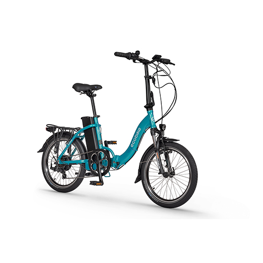 Ecobike Even Ocean Blue 14.5Ah Bicicleta Eléctrica Plegable de Ciudad