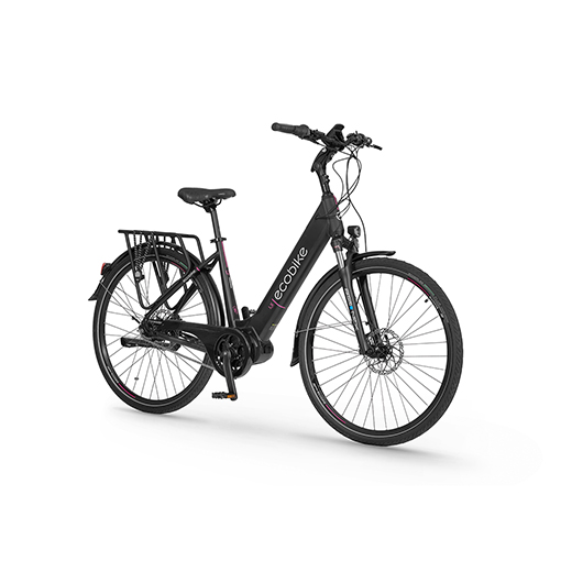Ecobike LX 21 Black 11 Ecobike LX 21 Black 11.6Ah Bicicleta Eléctrica de Trekking