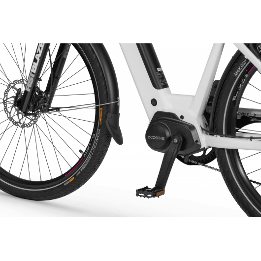 Ecobike LX300 White 14Ah Bicicleta Eléctrica de Trekking 7 Ecobike LX300 White 14Ah Bicicleta Eléctrica de Trekking