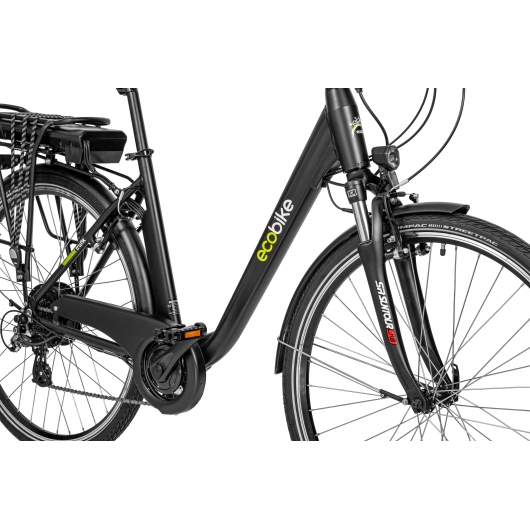 Ecobike Traffic Black Pro 13Ah Bicicleta Eléctrica de Ciudad/Paseo 6 Ecobike Traffic Black Pro 13Ah Bicicleta Eléctrica de Ciudad/Paseo