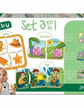 Puzzle Educa Baby 3 en 1