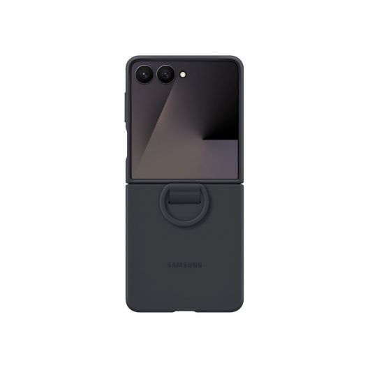 Samsung Funda Trasera de Silicona Negro / Samsung Z Flip7