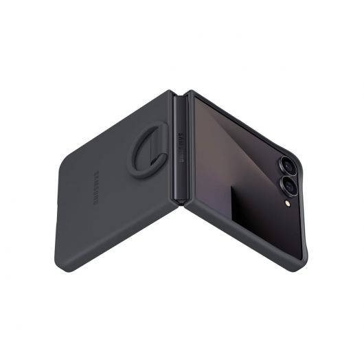 Samsung Funda Trasera de Silicona Negro / Samsung Z Flip7 5 Samsung Funda Trasera de Silicona Negro / Samsung Z Flip7