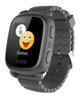 Reloj con Localizador para niños Elari KidPhone 2/ Negro
