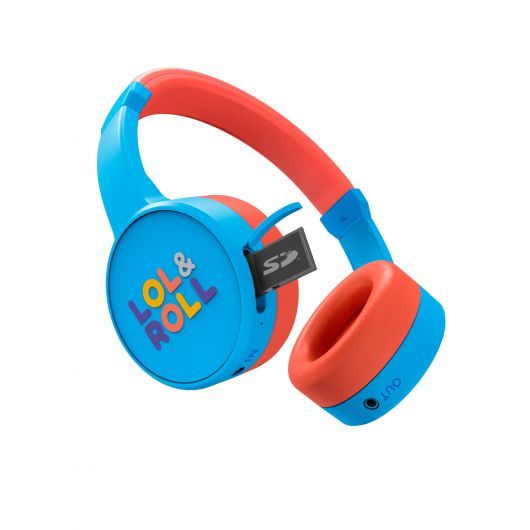 Energy Sistem Lol&Roll Pop Kids Auriculares Infantiles Bluetooth Azul/Naranja 5 Energy Sistem Lol&Roll Pop Kids Auriculares Infantiles Bluetooth Azul/Naranja