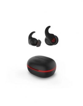 Energy Sistem Freestyle Auriculares Deportivos True Wireless Stereo Bluetooth IPx5 Negro/Rojo