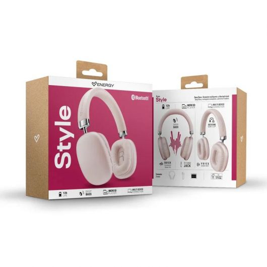 Energy Sistem Auriculares Style Bluetooth Rosa 4 Energy Sistem Auriculares Style Bluetooth Rosa