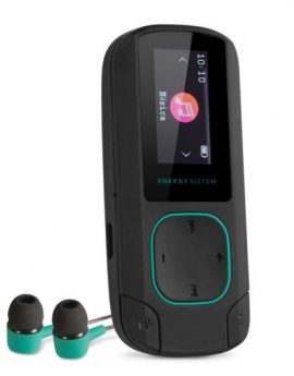 Energy Sistem Reproductor Bluetooth MP3 Clip Jade