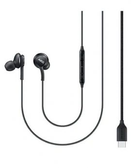 Auriculares Intrauditivos Samsung EO-IC100/ con Micrófono/ USB-C/ Negros