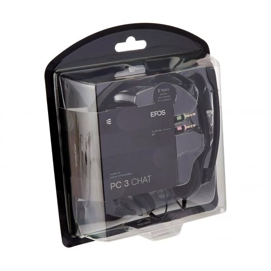 Epos PC 3 Chat Negro / Auricular onEar con Cable 2 Epos PC 3 Chat Negro / Auricular onEar con Cable