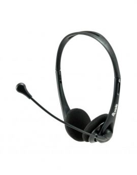 Equip 245305 Auriculares USB con Micrófono Negro