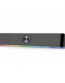 Ewent EW3525 altavoz soundbar Negro 2.0 canales 6 W