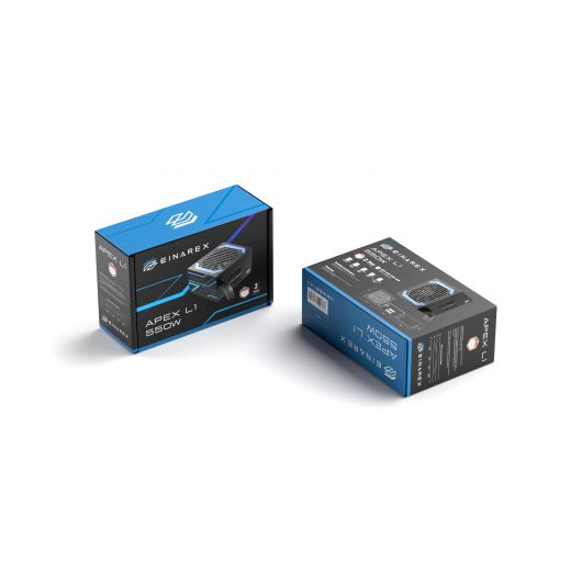 Fuente alimentacion Einarex APEX L1 550W 80 Plus Bronze ATX Semi-modular 2 Fuente alimentacion Einarex APEX L1 550W 80 Plus Bronze ATX Semi-modular