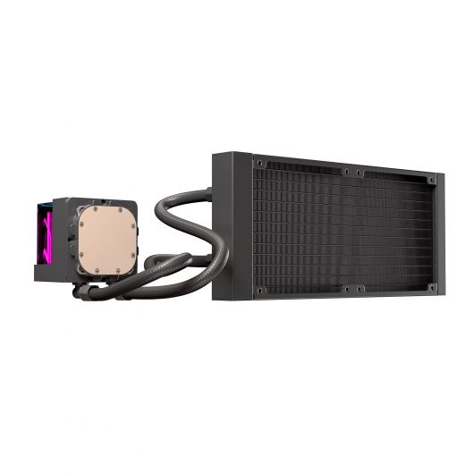 Einarex Vertex 240 RGB Refrigeración Líquida 240mm 2 Ventiladores Espejo Infinito Negro 4 Einarex Vertex 240 RGB Refrigeración Líquida 240mm 2 Ventiladores Espejo Infinito Negro