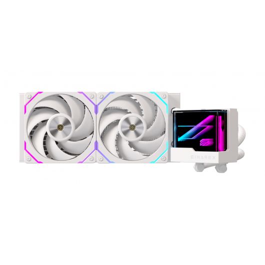 Einarex EXWC-VX-1240R-W Refrigeración líquida todo en uno 12 cm Blanco