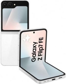 Smartphone Samsung Galaxy Z Flip7 FE 8GB/ 128GB/ 6.7'/ 5G/ Blanco