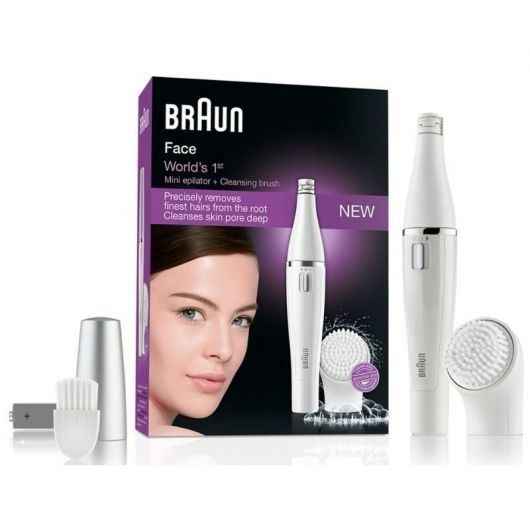 Depiladora Facial Braun FaceSpa 810/ con Pilas 3 Depiladora Facial Braun FaceSpa 810/ con Pilas