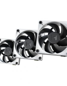 Hyte THICC FP12 Pack 3 Ventiladores Suplementarios 120mm Blancos con Nexus Portal NP50